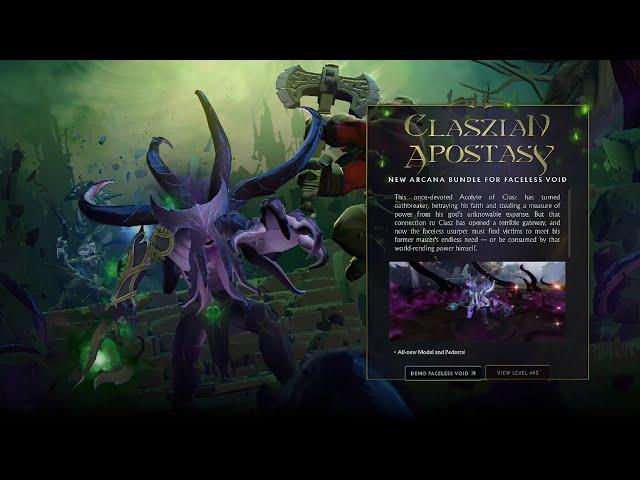 Faceless Void ARCANA Introduction - Dota 2