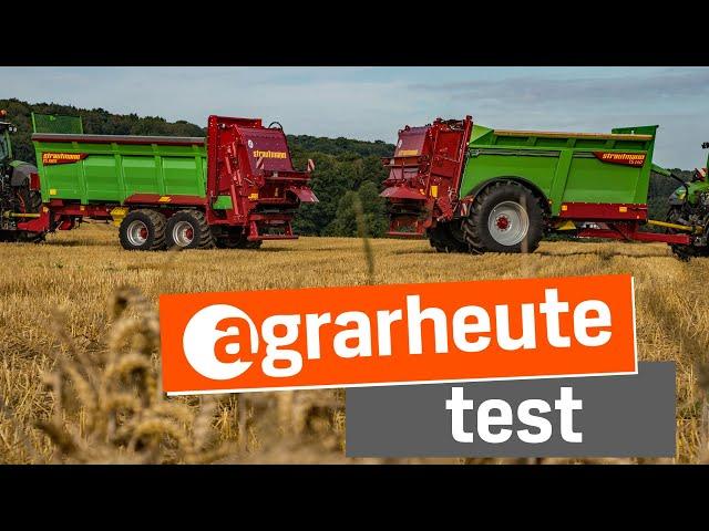 Strautmann muck spreader || flatbed spreaders vs. universal spreaders