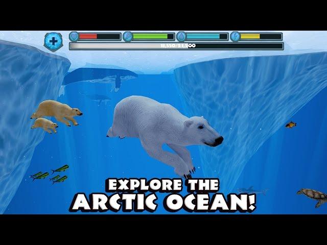 Polar Bear Simulator #2r-Симулятор полярного медведя-By Gluten Free Games-IOS/Android