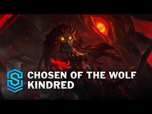 Chosen of the Wolf Kindred Skin Spotlight - League of Legends