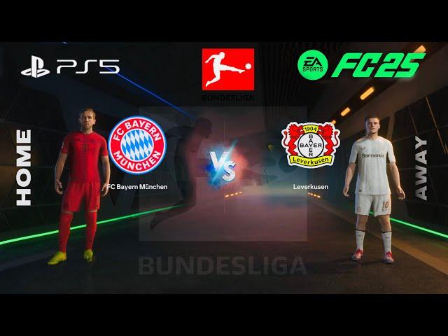 Fc25 - Bayern Munchen vs Bayer Leverkusen | Bundesliga | Ps5