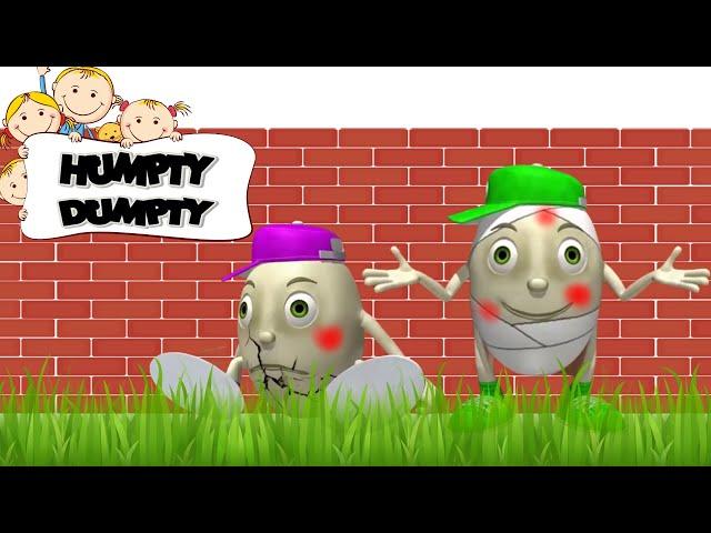 Humpty Dumpty Nursery Rhyme - Learn From Your Mistakes! | kids songs | Humpty Dumpty | BUNNYTV