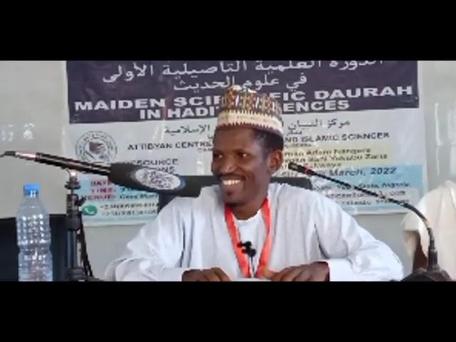 Muhadara akan At-Tadalis tare da Dr Hamza Aliyu Ibrahim Sakwaya