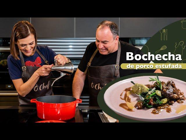 Ó Chef! – RECEITA DE BOCHECHA DE PORCO ESTUFADA, c/ Fátima Lopes e Vítor Sobral (Ep 22)