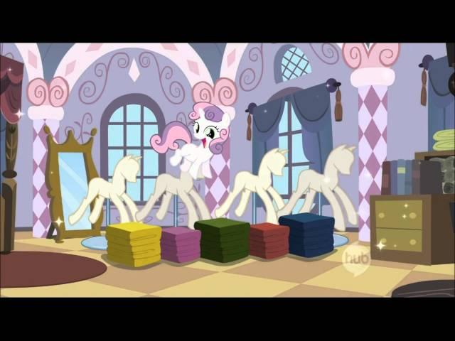 My Little Pony - Voice cracks are magic - Sweetie Belle