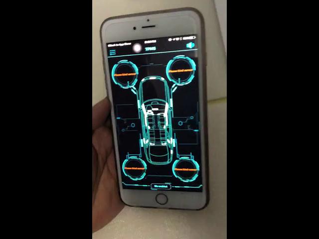 bluetooth tpms tire pressure monitoring system operation steps 1