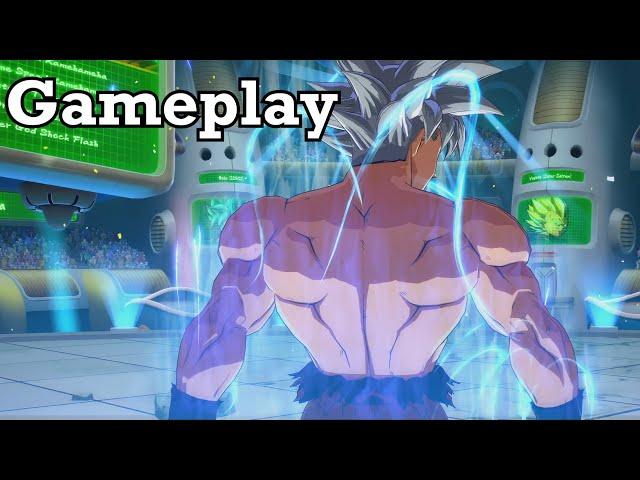 Dragon Ball FighterZ - Goku "Mastered Ultra Instinct" Gameplay