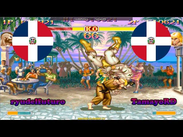 超级街霸2X  ryudelfuturo (DO) vs TamayoRD (DO) Super Street Fighter 2 Turbo