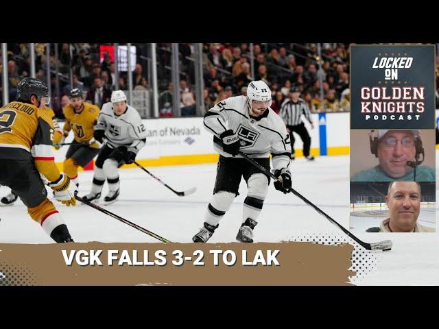 VGK drops preseason game to LAK / Samsonov decent in debut / Not a good night for VGK defense