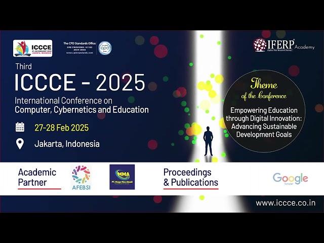 ICCCE-2025: 3rd International Conference in Jakarta on Computer, Cybernetics & Education