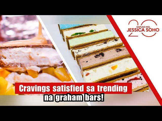 Cravings satisfied sa trending na graham bars! | Kapuso Mo, Jessica Soho