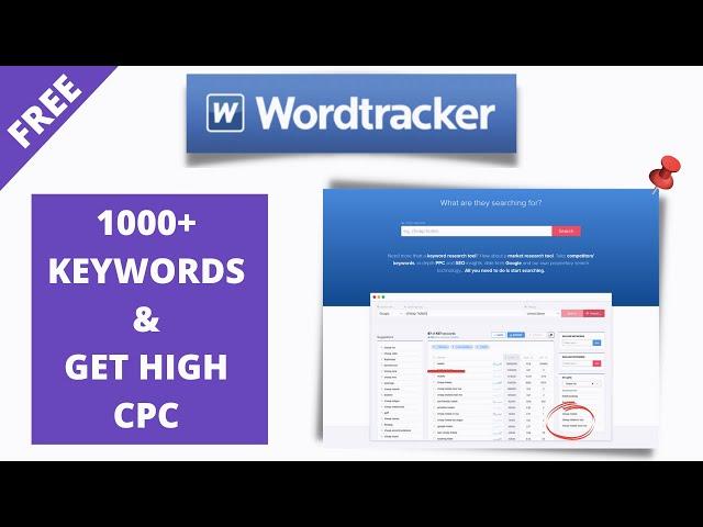 WordTracker Free Keyword Research Tool For 2021 - Seo Tools WordTracker - How To Do Keyword Research