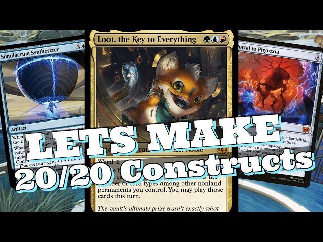 LETS MAKE 20/20 CONSTRUCTS! | EDH Deck Tech