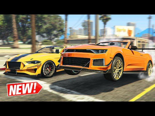 GTA 5 Online - NEW Dominator GT (Ford Mustang) & Vigero ZX Convertible (Chevrolet Camaro)