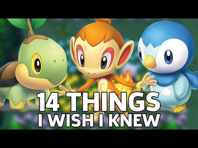 14 Things I Wish I Knew Before Starting Pokémon Brilliant Diamond & Shining Pearl