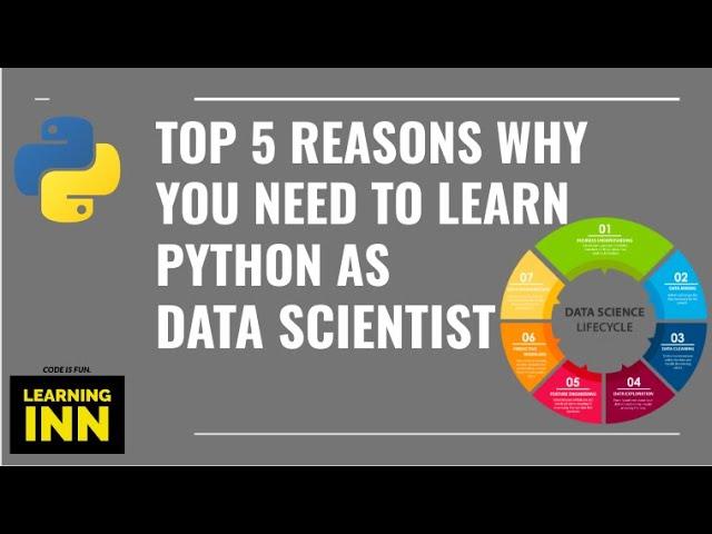 Why you need to learn Python as Data Scientist?