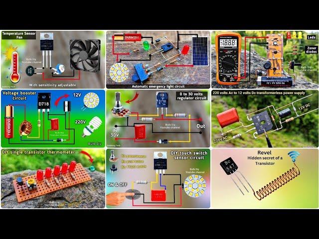 Top 10 electronics projects for beginners 2024