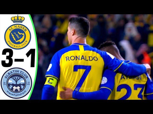 Al Nassr vs Al Batin 3-1 - Highlights and All Goals - 2023 HD