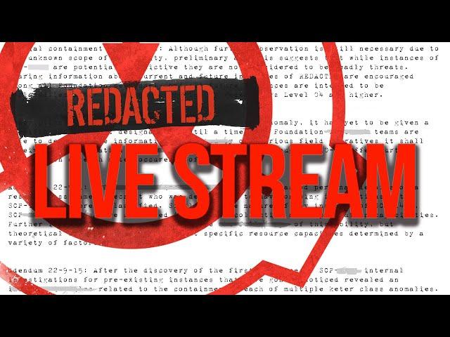 Redacted Season 1 Celebration | SCP | Lot1 Productions Livestream + Q&A