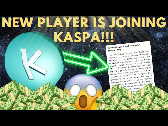 Another Bullish News For Kaspa!  | Kaspa Price Prediction