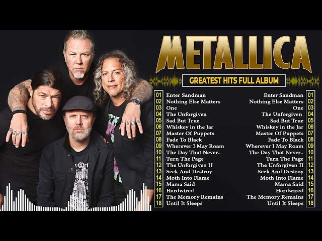 Metallica Best Songs Mix - Greatest Hits Album Of Metallica - Metallica Music 2024