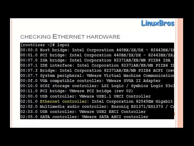 Linux Video Tutorial 1 - Introduction to basic networking commands in RHEL 7 Linux- Hindi