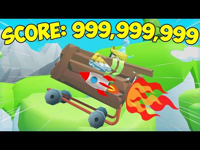 Launching 2,346,164 Miles in Roblox Shopping Cart Simulator