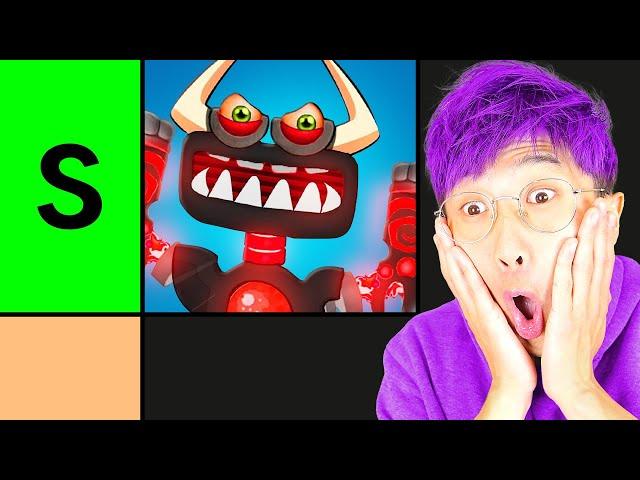 RANKING ALL MY SINGING MONSTERS!? (BEST TO WORST! *LANKYBOX REACTION!*)