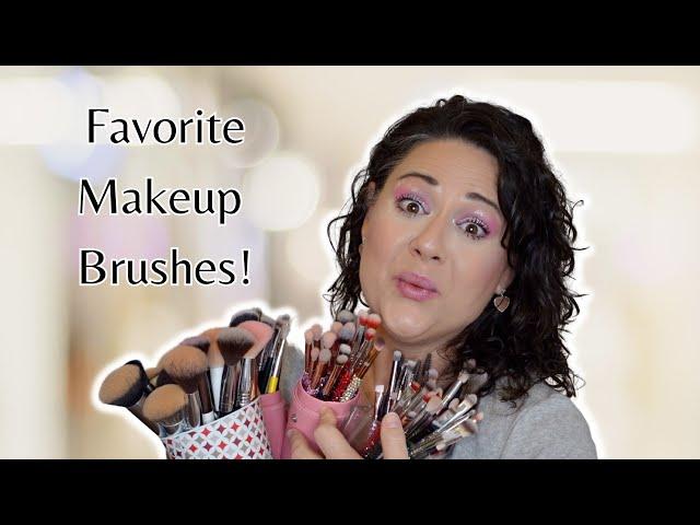 MY FAVORITE MAKEUP BRUSHES! EYE'S & FACE!