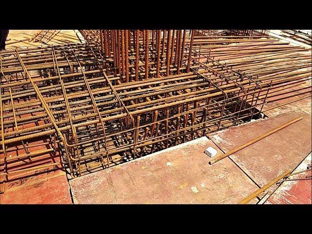 Execution work of Column Drop Panel | Live Site Video | Walk though