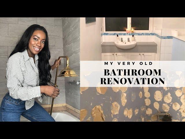 I FINALLY STARTED MY BATHROOM RENOVATION! | Jade Vanriel