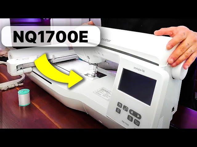 This Embroidery Machine is Great! Unboxing the Brother NQ1700E