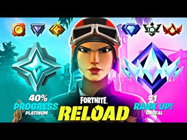 Platinum to Unreal Console Reload Speedrun (Fortnite Ranked)