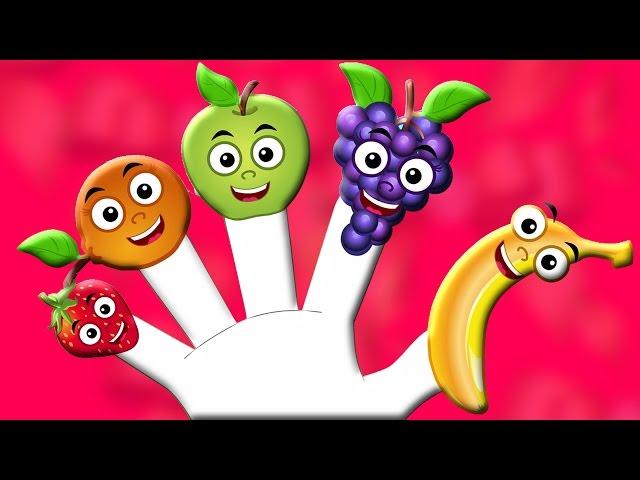 Плоды Палец Семья | Палец Песня | Рифмы для детей | Baby Finger Song | Fruits Finger Family