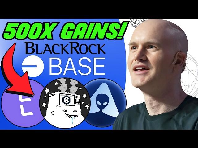 Top 10 Base Chain Crypto Altcoins Set to EXPLODE 500X In 2025 Bull Run (BLACKROCK INVESTMENT!)