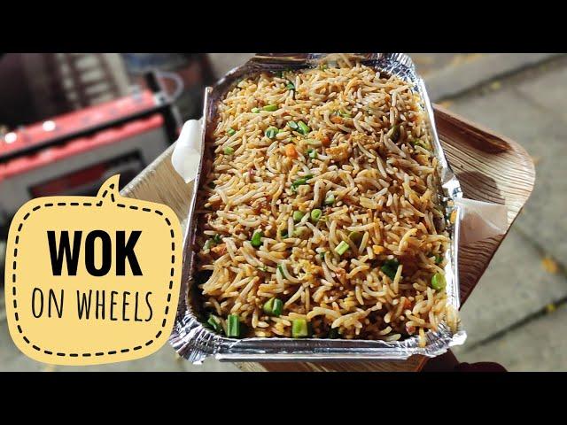 WOK on wheels, Vazhuthacaud | Eat with Milana | #shorts #youtubeshorts #food