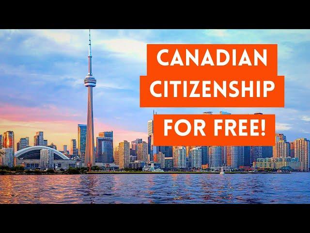 How To Get Canadian Citizenship FOR FREE (Canada Passport)