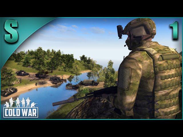 Прохождение Cold War 1.7.3 [Одиночные миссии] ( Ночная операция ) #1