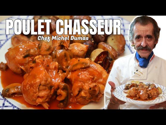 POULET CHASSEUR | Une recette française, facile et incroyablement savoureuse