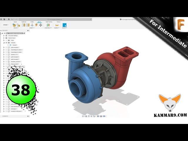 Fusion 360 Modeling V12 Engine EP 38  Full HD