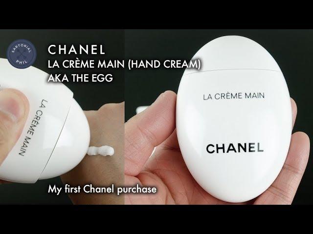 CHANEL La Crème Main (Hand Cream aka the Egg): My first Chanel purchase