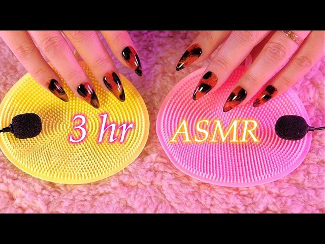 ASMR  BEST Triggers for Sleep 3Hr / NO TALKING / Super Tingly and Relaxing / Tiny Mics