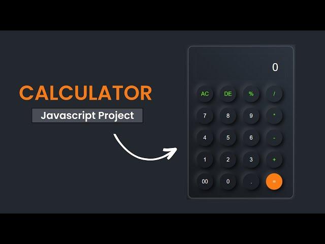 How to make a Calculator using HTML CSS JavaScript