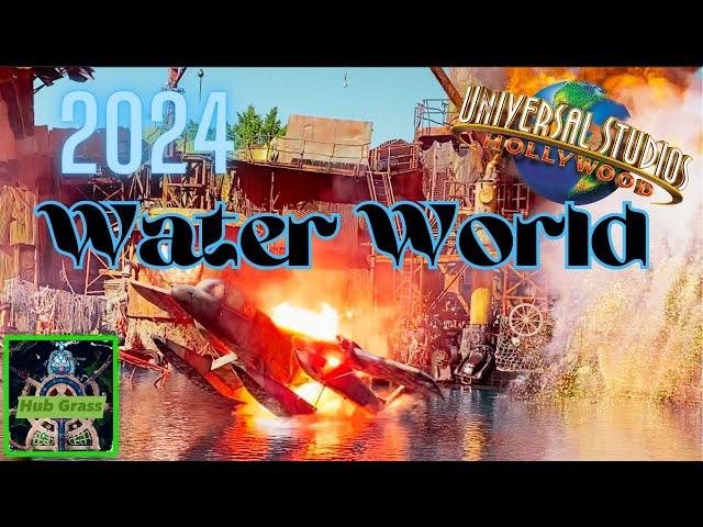 2024 WATER WORLD Full Show at Universal Studios Hollywood, The World's Best Theme Park Stunt Show!