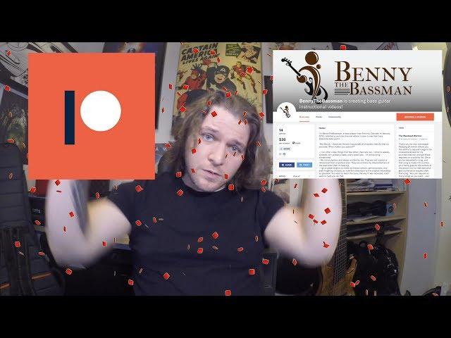 BennyTheBassman is on Patreon!