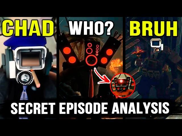 SKIBIDI TOILETS WON? Skibidi Toilet Multiverse Secret Episode Analysis All Secret & Easter Eggs