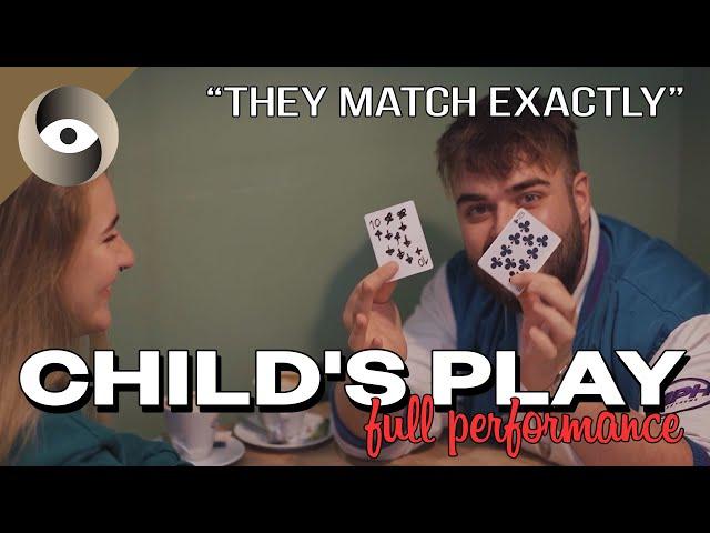 A child drew the card!! | Child's Play by Julio Montoro | full performance