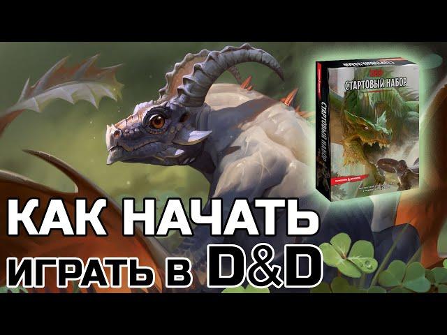 КАК НАЧАТЬ ИГРАТЬ В D&D, СТАРТОВЫЙ НАБОР БЕСПОЛЕЗЕН?