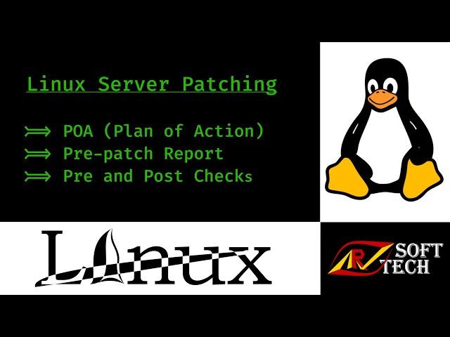 Linux Server Patching | How to do Linux Kernel/OS Patching | Pre-patch Report | POA | Linux Tutorial