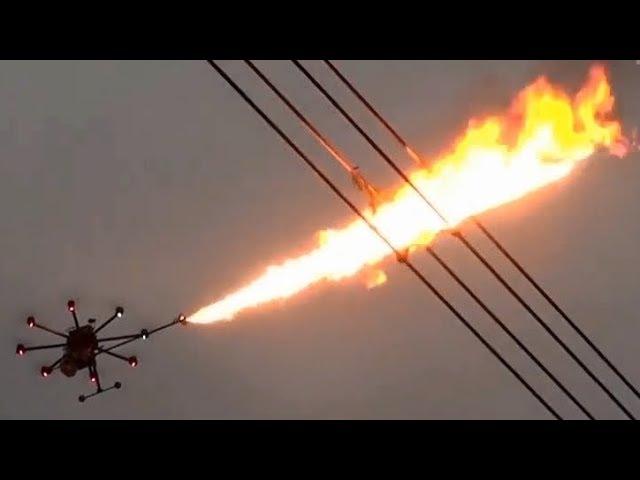 Dron Flamethrower